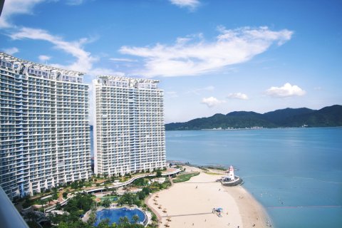 惠州山海守望心之向往真正的一线海景房酒店式公寓